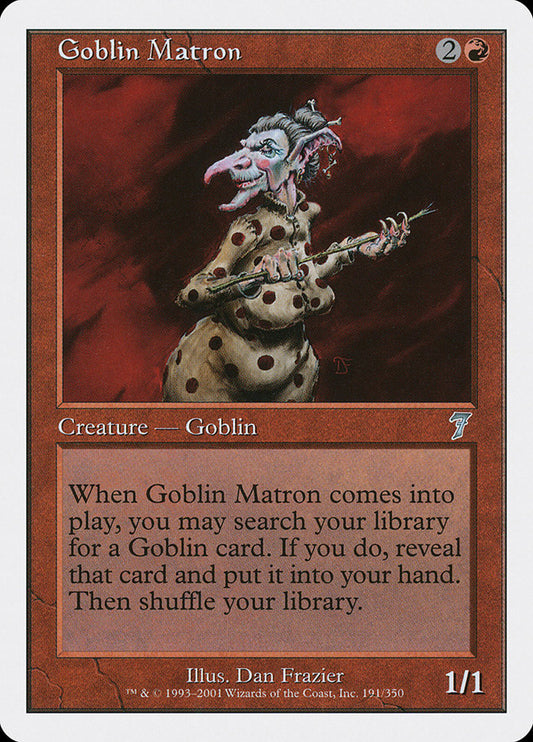 Goblin Matron [Seventh Edition] [Foil]