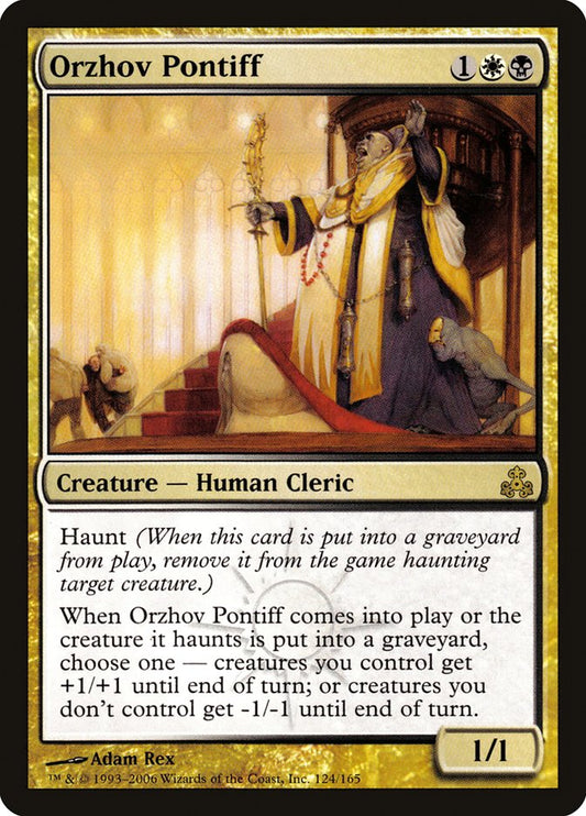 Orzhov Pontiff [Guildpact] [Foil]