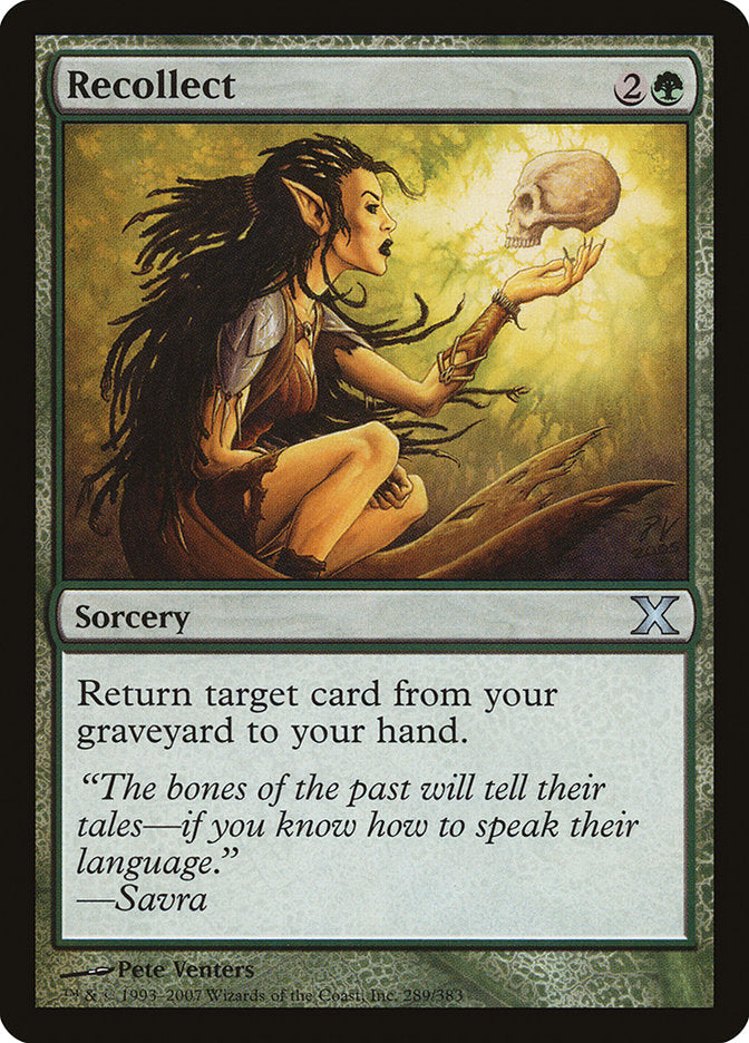 Recollect [Tenth Edition] [Foil]