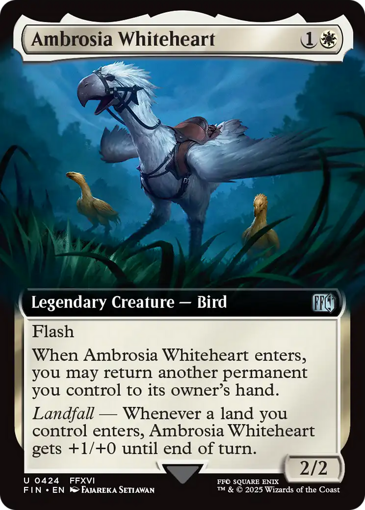 Ambrosia Whiteheart (Extended Art) [FINAL FANTASY] [Foil]