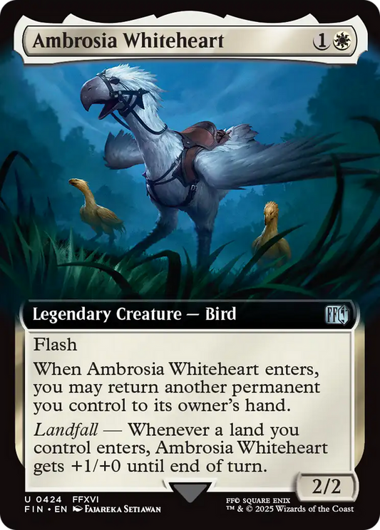 Ambrosia Whiteheart (Extended Art) [FINAL FANTASY] [Foil]