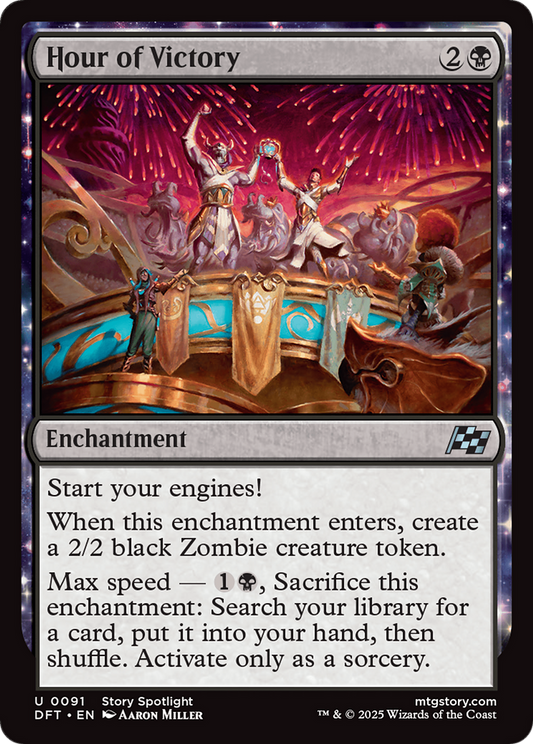 Hour of Victory [Aetherdrift] [Foil]