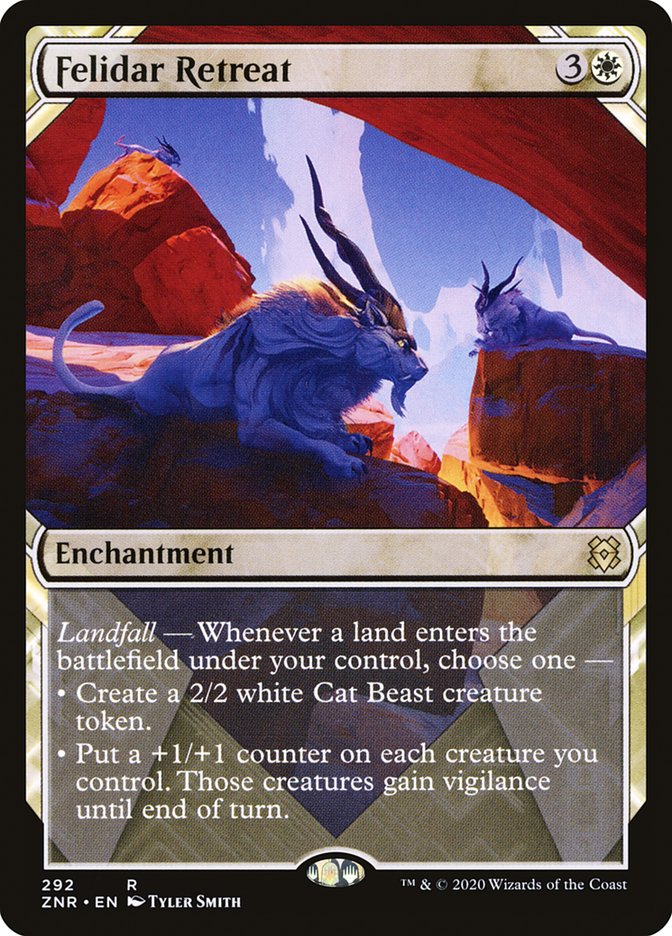 Felidar Retreat (Showcase) [Zendikar Rising] [Foil]