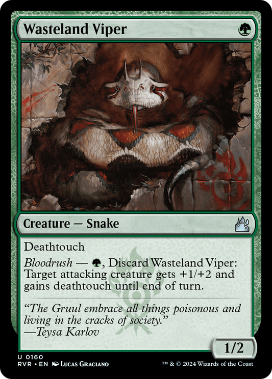 Wasteland Viper [Ravnica Remastered] [Foil]