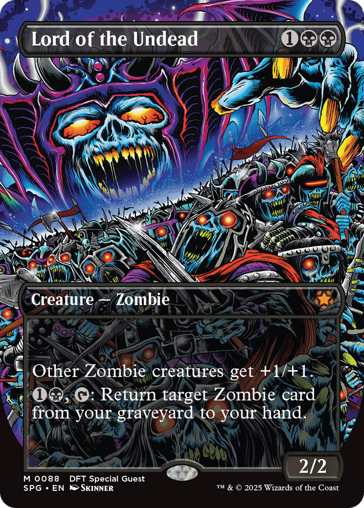 Lord of the Undead (Borderless) [Aetherdrift Special Guests] [Foil]