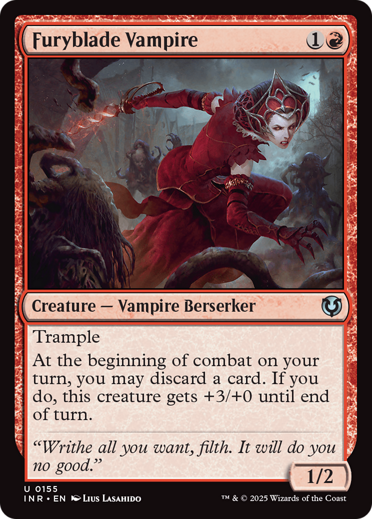 Furyblade Vampire [Innistrad Remastered] [Foil]