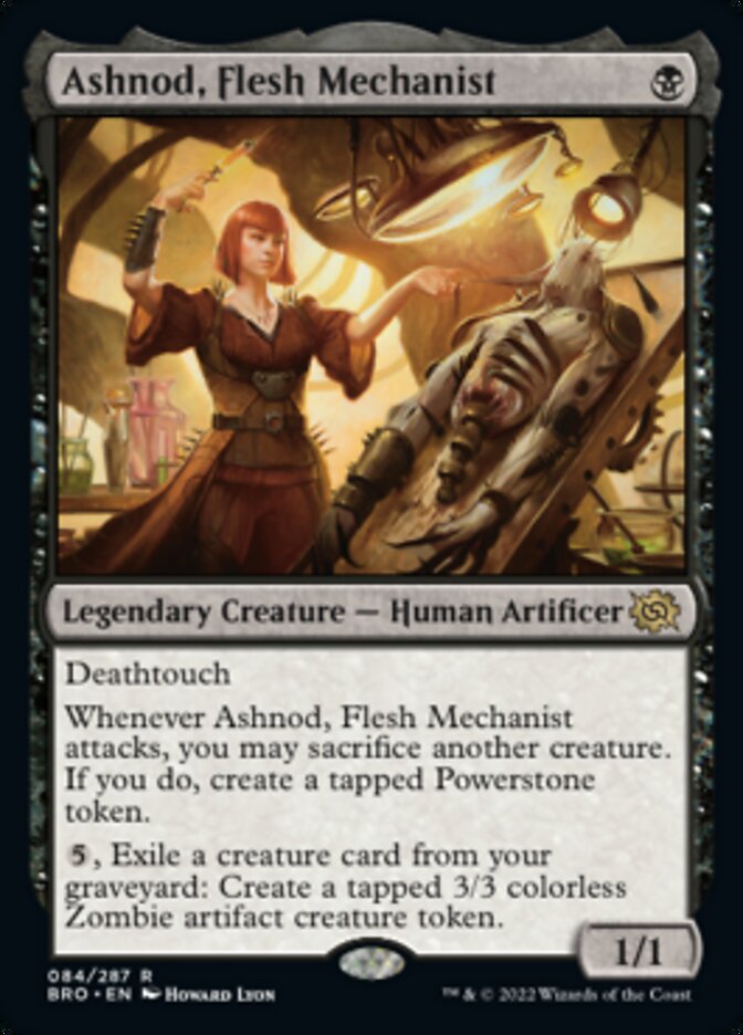 Ashnod, Flesh Mechanist [The Brothers' War] [Foil]