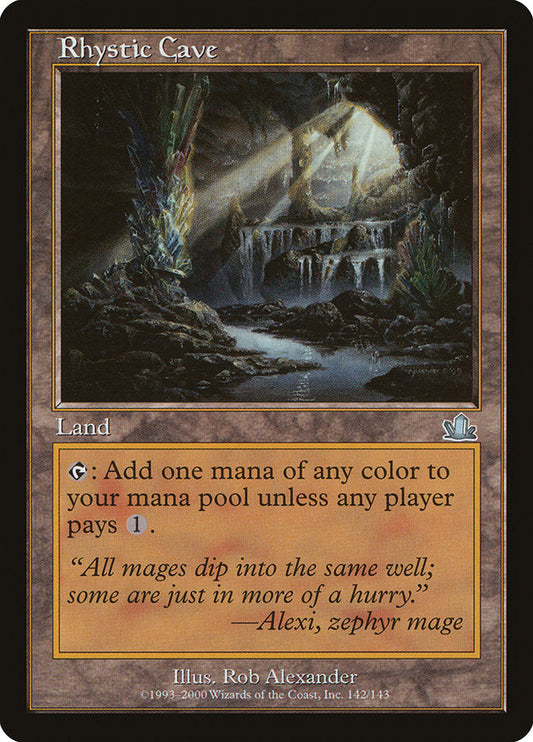 Rhystic Cave [Prophecy] [Foil]