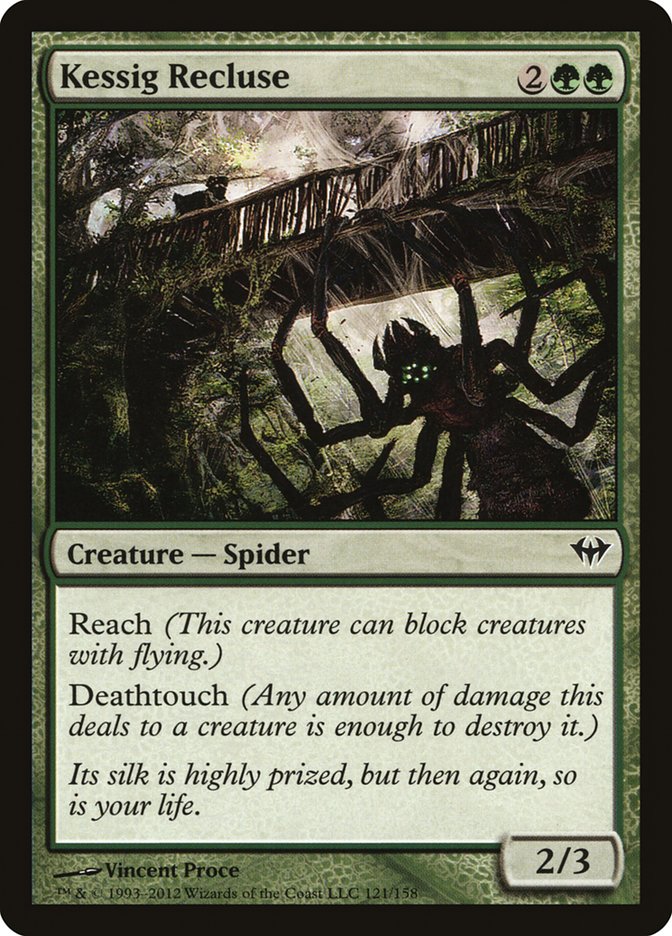 Kessig Recluse [Dark Ascension] [Foil]