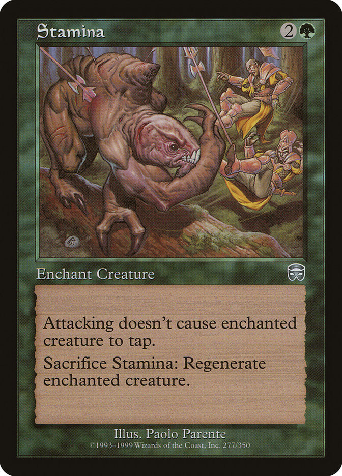Stamina [Mercadian Masques] [Foil]