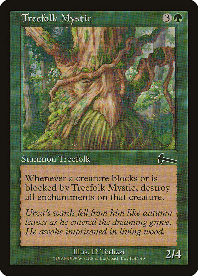 Treefolk Mystic [Urza's Legacy] [Foil]
