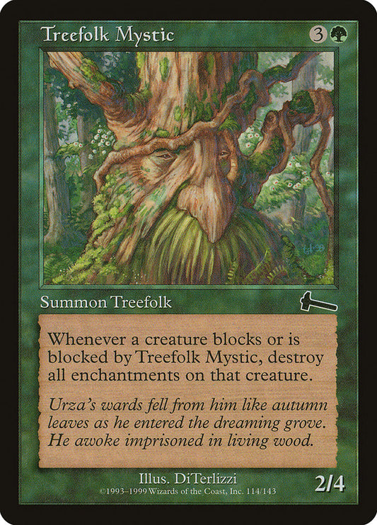 Treefolk Mystic [Urza's Legacy] [Foil]