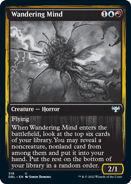 Wandering Mind [Innistrad: Double Feature] [Foil]