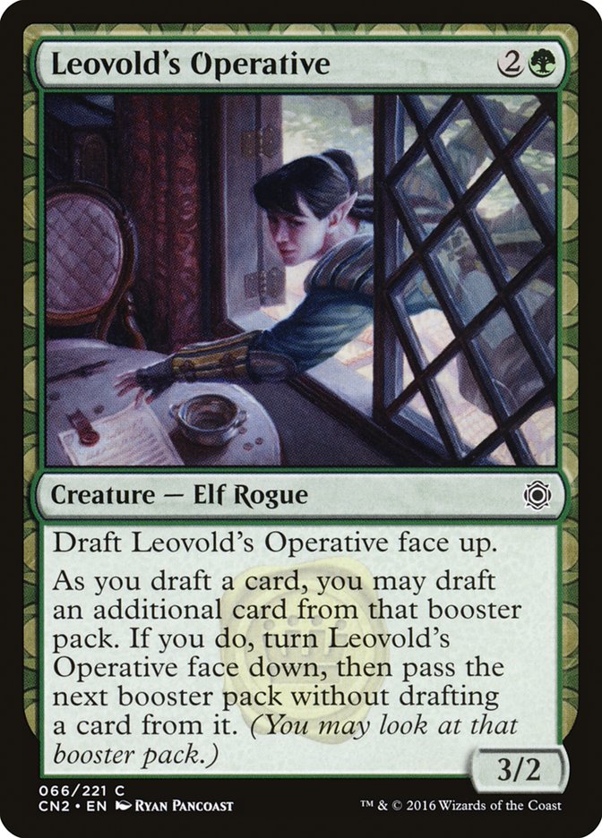 Leovold's Operative [Conspiracy: Take the Crown] [Foil]