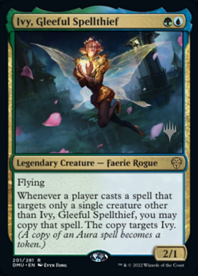 Ivy, Gleeful Spellthief (Promo Pack) [Dominaria United Promos] [Foil]