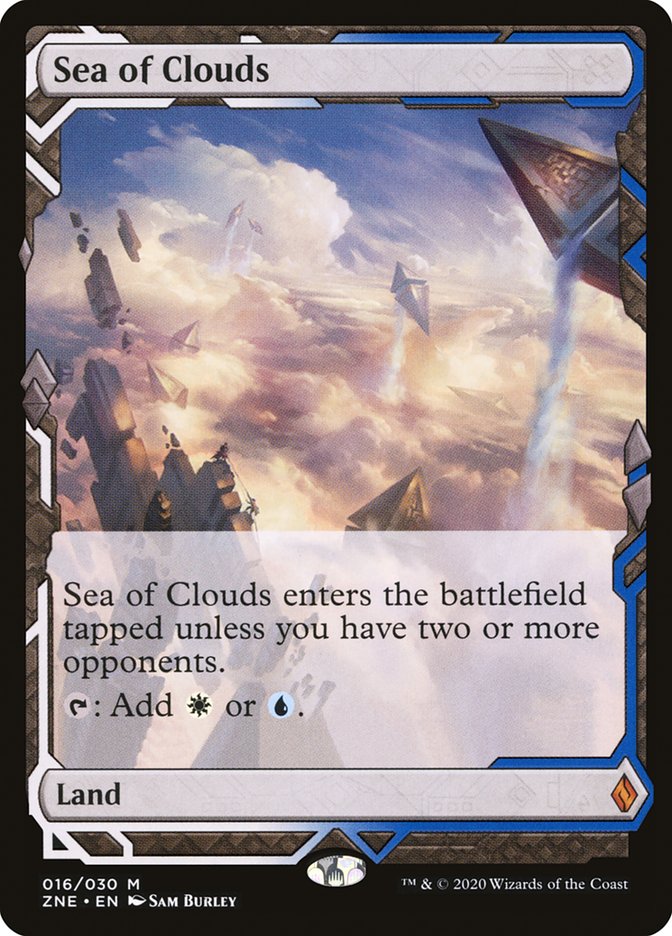Sea of Clouds (Expeditions) [Zendikar Rising Expeditions] [Foil]