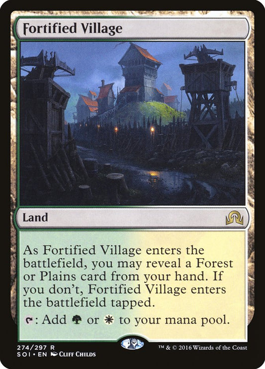 Fortified Village [Shadows over Innistrad] [Foil]