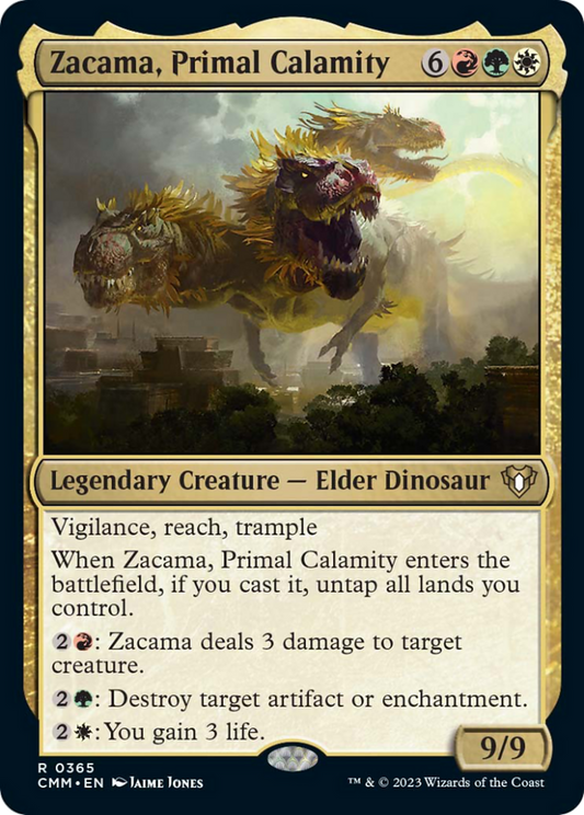 Zacama, Primal Calamity [Commander Masters] [Foil]