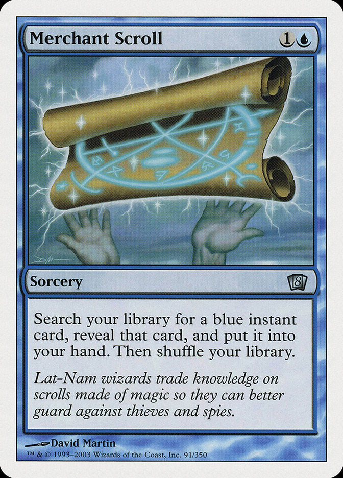 Merchant Scroll [Eighth Edition] [Foil]