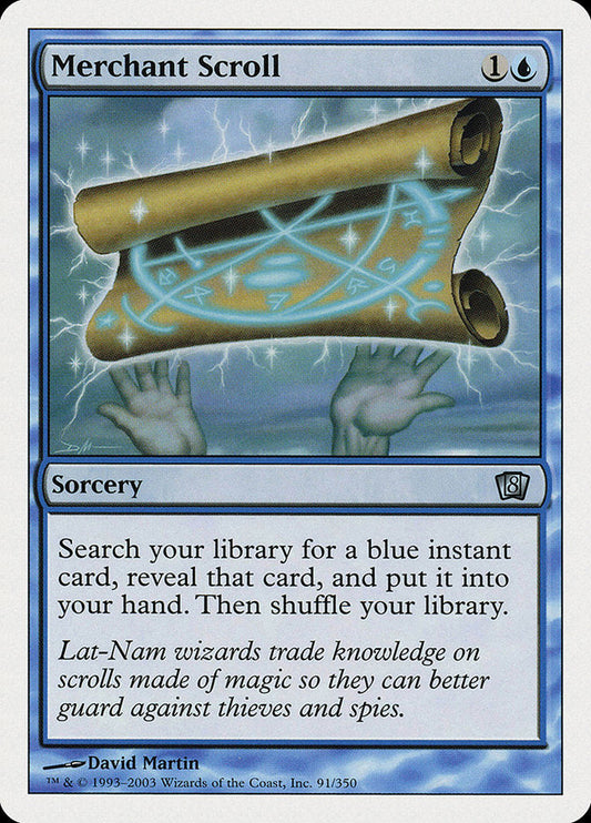 Merchant Scroll [Eighth Edition] [Foil]