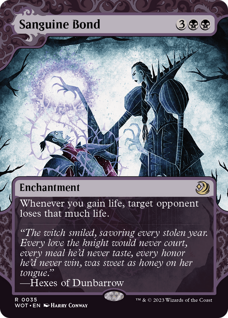 Sanguine Bond [Wilds of Eldraine: Enchanting Tales] [Foil]