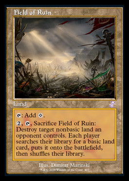 Field of Ruin (Timeshifted) [Time Spiral Remastered] [Foil]