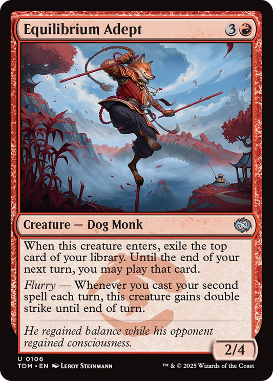 Equilibrium Adept [Tarkir: Dragonstorm] [Foil]
