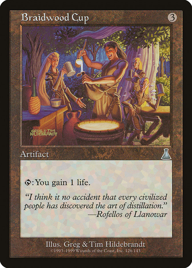 Braidwood Cup [Urza's Destiny] [Foil]