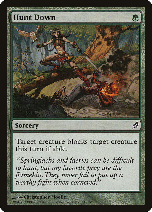 Hunt Down [Lorwyn] [Foil]