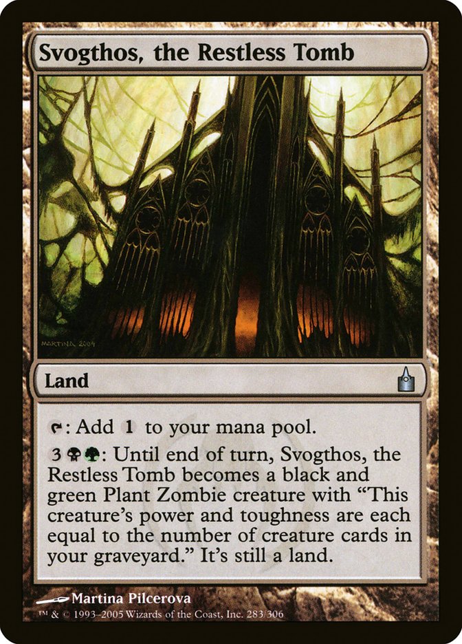 Svogthos, the Restless Tomb [Ravnica: City of Guilds] [Foil]