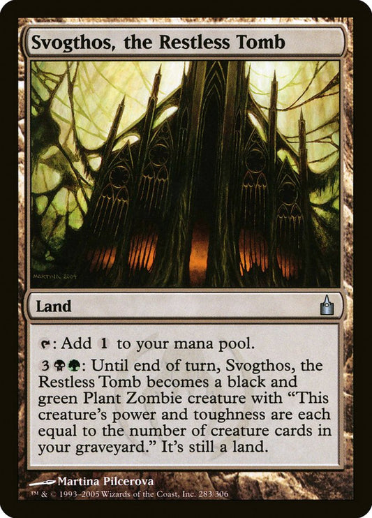 Svogthos, the Restless Tomb [Ravnica: City of Guilds] [Foil]