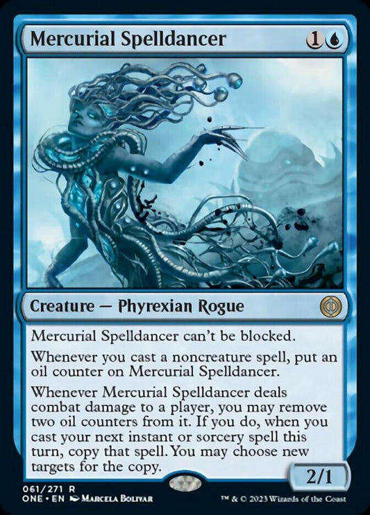 Mercurial Spelldancer [Phyrexia: All Will Be One] [Foil]