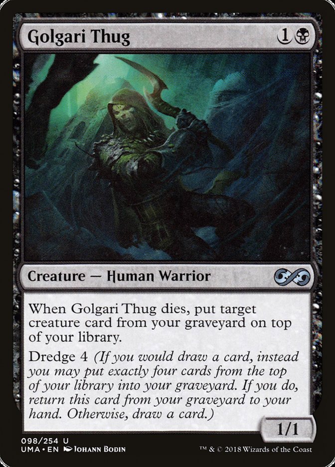 Golgari Thug [Ultimate Masters] [Foil]