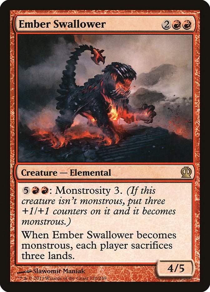 Ember Swallower [Theros] [Foil]