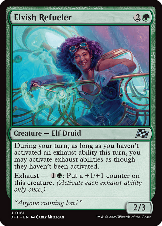 Elvish Refueler [Aetherdrift] [Foil]