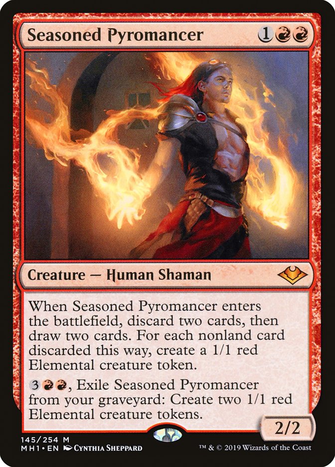 Seasoned Pyromancer [Modern Horizons] [Foil]