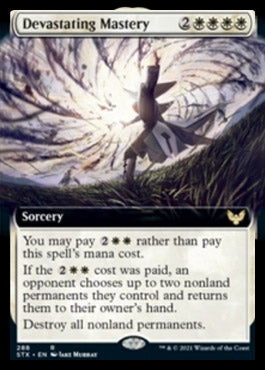Devastating Mastery (Extended Art) [Strixhaven: School of Mages] [Foil]
