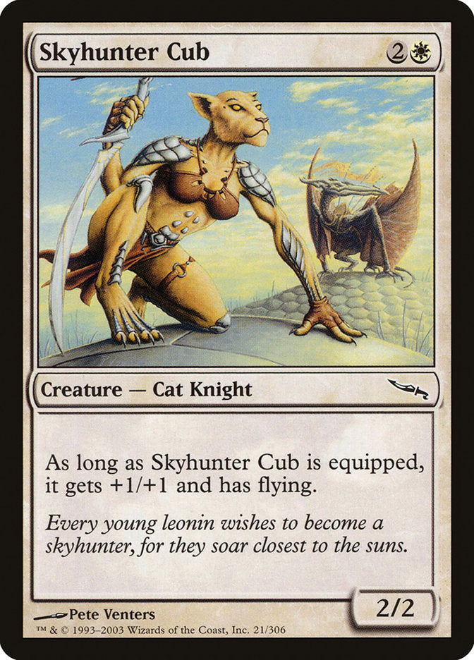 Skyhunter Cub [Mirrodin] [Foil]