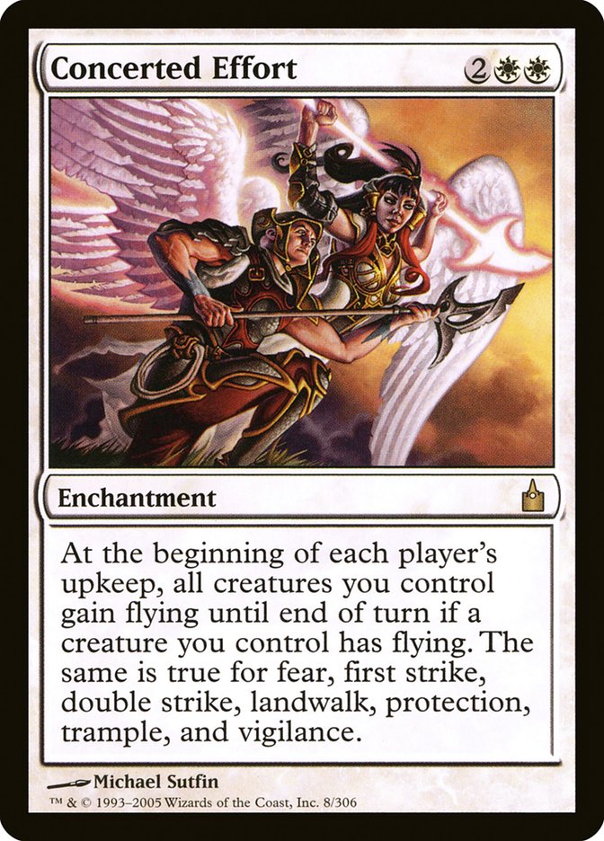 Concerted Effort [Ravnica: City of Guilds] [Foil]