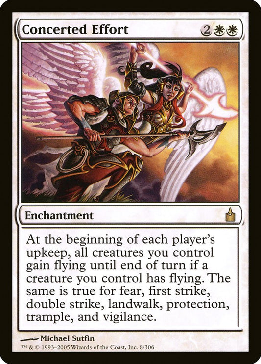 Concerted Effort [Ravnica: City of Guilds] [Foil]