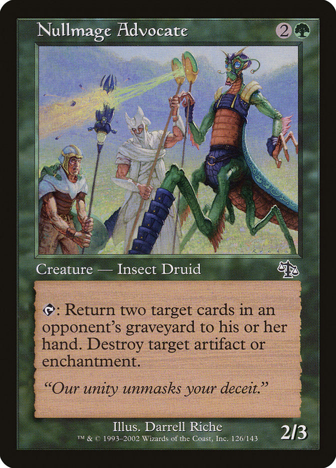 Nullmage Advocate [Judgment] [Foil]