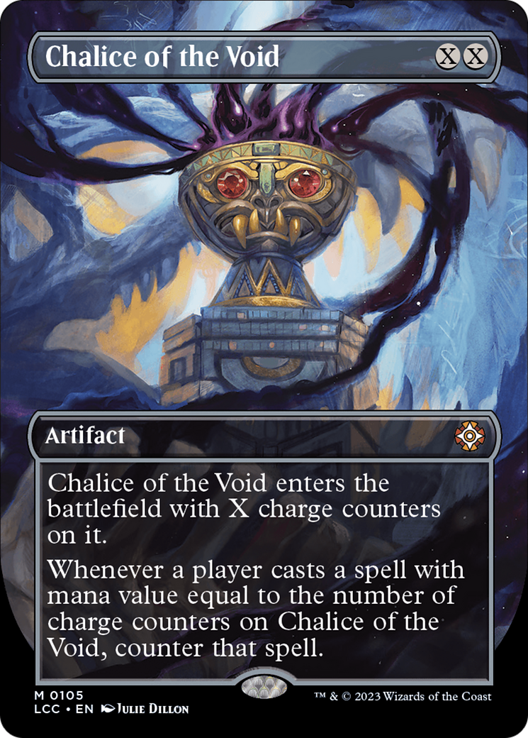 Chalice of the Void (Borderless) [The Lost Caverns of Ixalan Commander] [Foil]