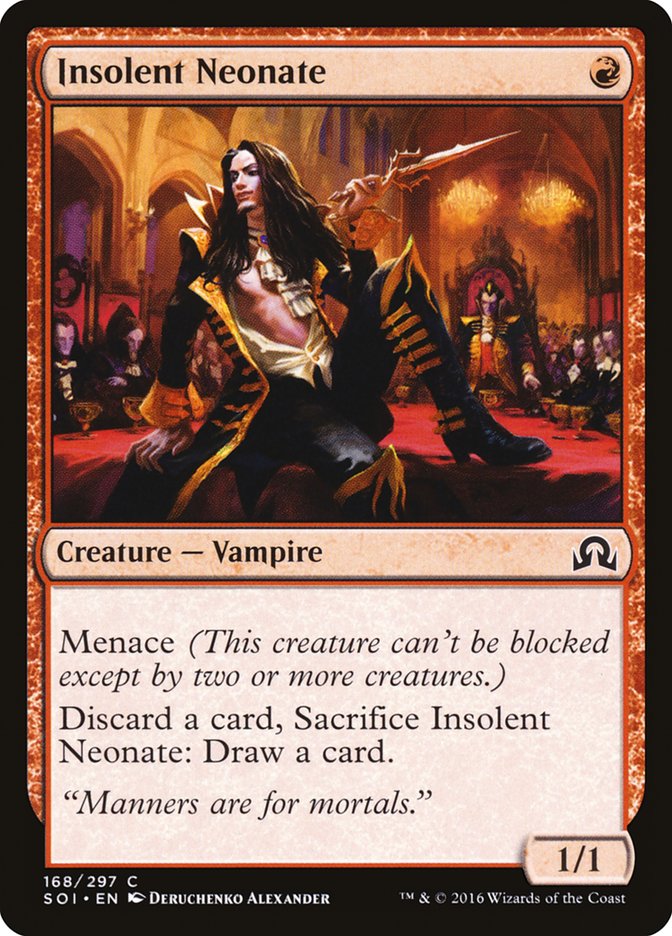 Insolent Neonate [Shadows over Innistrad] [Foil]
