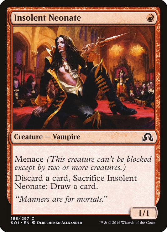 Insolent Neonate [Shadows over Innistrad] [Foil]