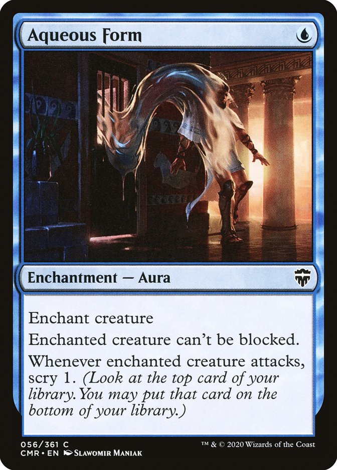 Aqueous Form [Commander Legends] [Foil]