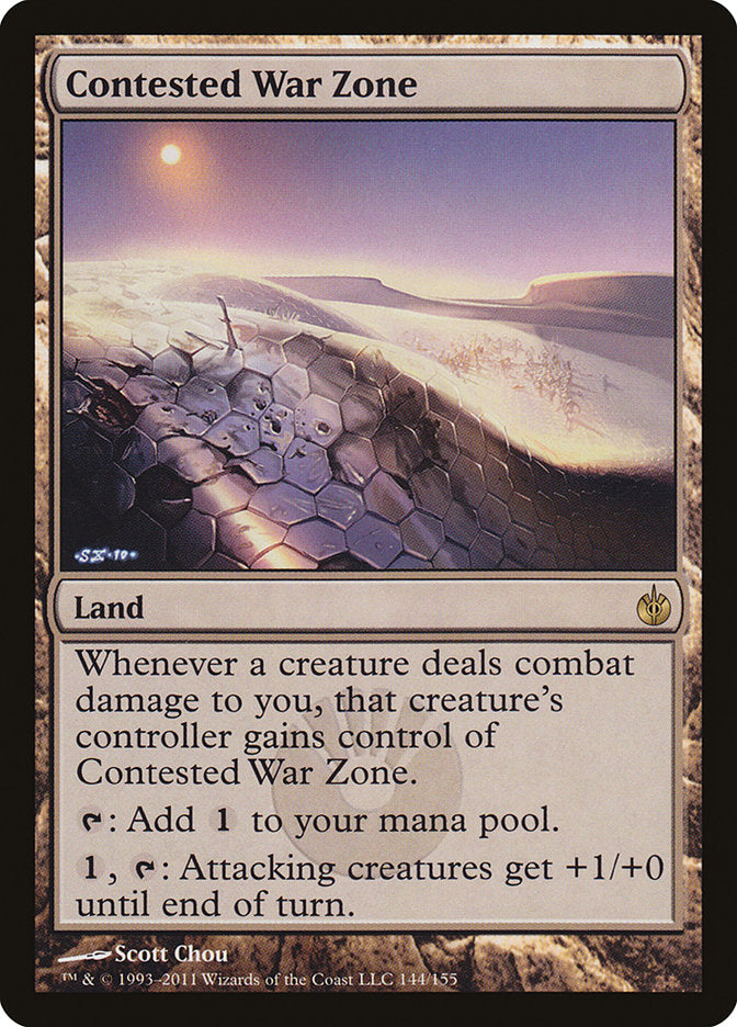 Contested War Zone [Mirrodin Besieged] [Foil]