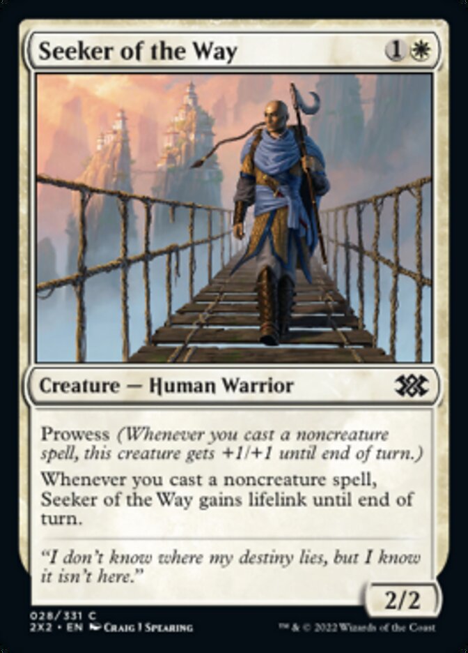 Seeker of the Way [Double Masters 2022] [Foil]