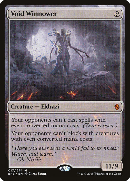 Void Winnower [Battle for Zendikar] [Foil]