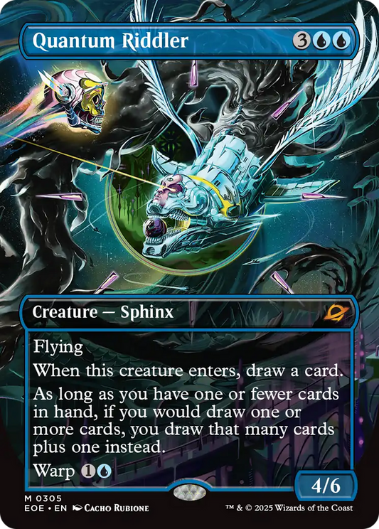 Quantum Riddler (Borderless) [Edge of Eternities] [Foil]