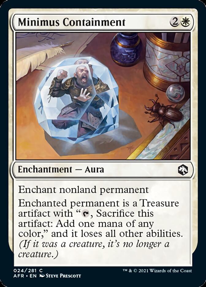 Minimus Containment [Dungeons & Dragons: Adventures in the Forgotten Realms] [Foil]